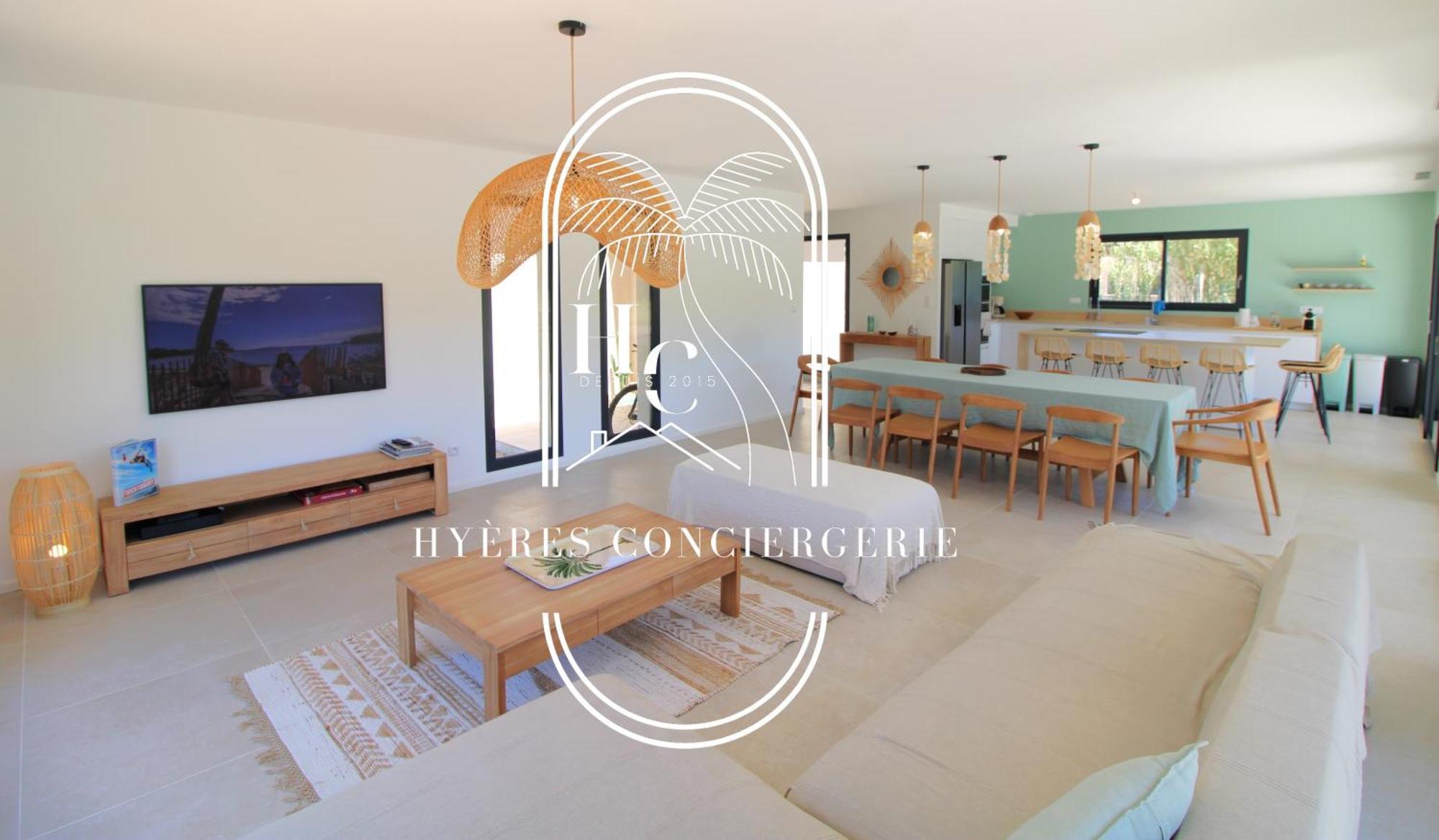 Villa Moderne Giens Proche Plage Piscine Climatisation Wifi By Hc Hyères Kültér fotó